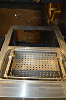 Used BKI Commercial Restaurant Breading Work Table w/ Sifter Drawer, Lower Receiving Pan