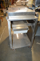Used BKI Commercial Restaurant Breading Work Table w/ Sifter Drawer, Lower Receiving Pan