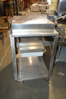 Used BKI Commercial Restaurant Breading Work Table w/ Sifter Drawer, Lower Receiving Pan