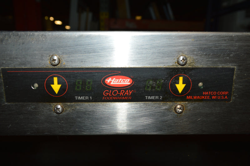 Used Commercial Hatco Glo-Ray GRMW-3 Food Staging Warmer -120 Volt