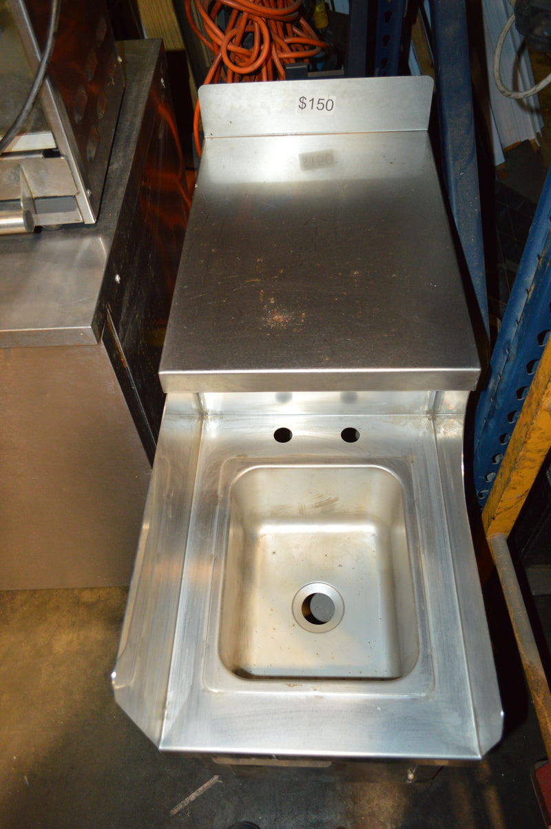 Commerical Stainless Steel Back Bar Blender Dump Station / Sink
