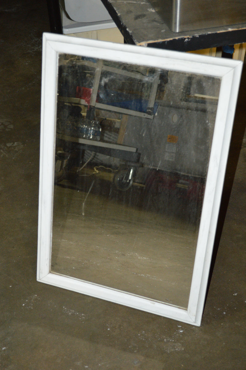 FRAMED MIRROR MEDICINE CABINET