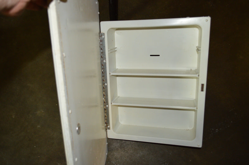 FRAMED MIRROR MEDICINE CABINET