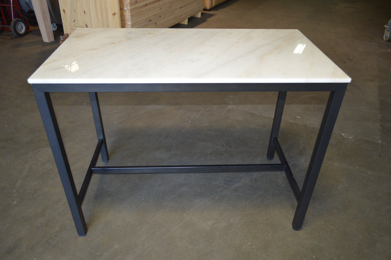 GRANITE TOP BAR HEIGHT TABLE *