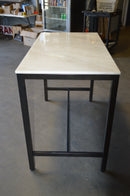 GRANITE TOP BAR HEIGHT TABLE *