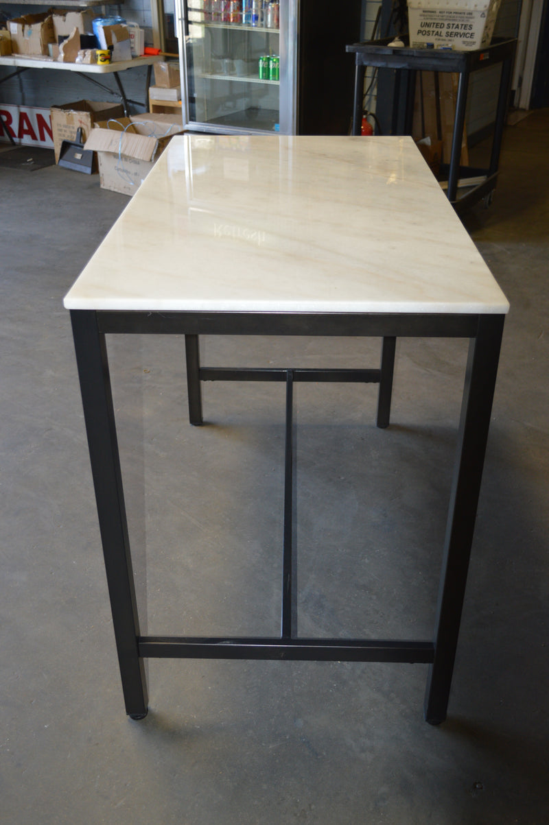 GRANITE TOP BAR HEIGHT TABLE *