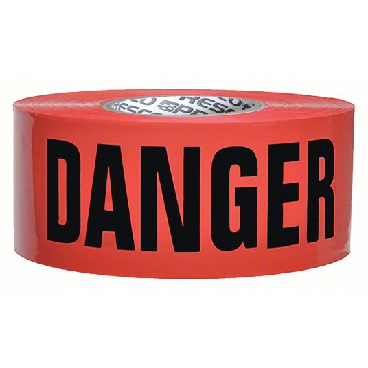 PRESCO 3" x 1000FT DANGER BARRICADE TAPE