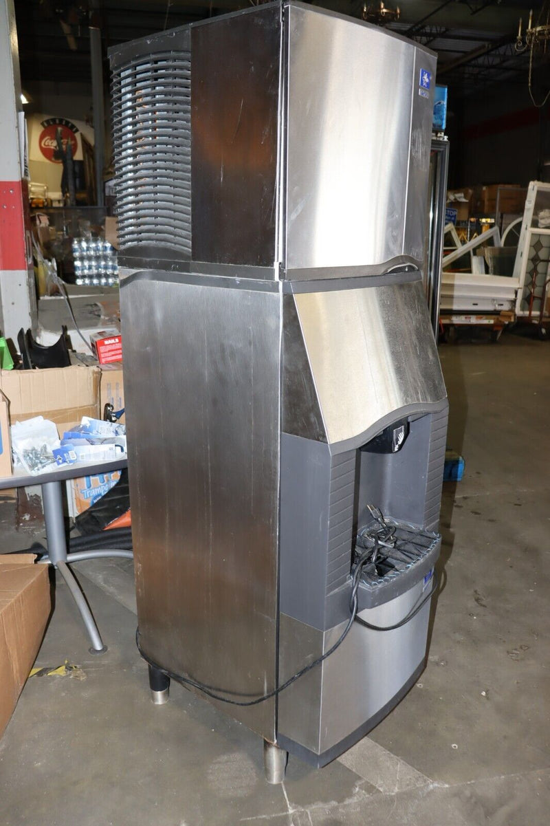 Used Manitowoc 22" Ice Machine & Dispenser with 120 Lbs. Ice Storage Capacity - Air Cooled