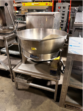 Used Cleveland SET-15 Commercial 15 Gallon Electric Tilt Skillet - 208 Volt 3 Phase