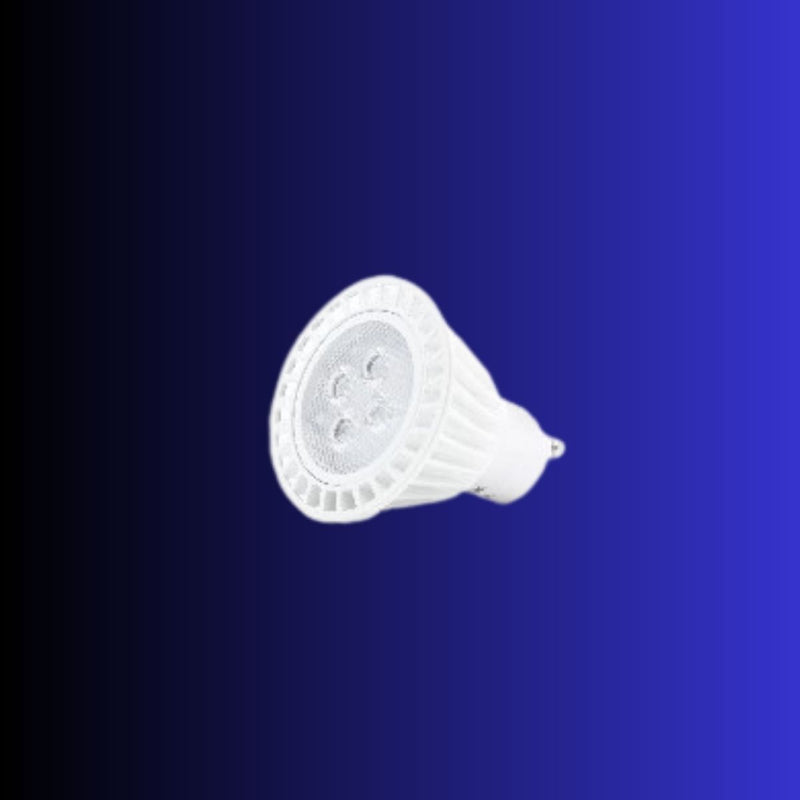 2 Prong LED Light Bulb GU10 3000k Soft White