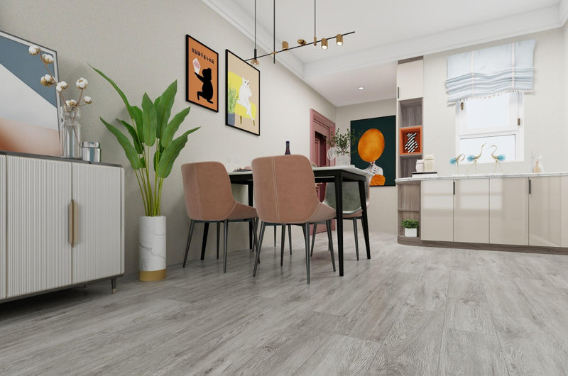 Century Gray - SPC Premium LVP Flooring 5mm / 20 mil Wear Layer 28.84 SQ FT / BOX, $1.89 / SQ FT