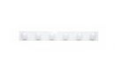 White Light Bar, 6 bulbs
