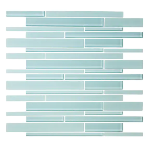 Blue Horizontal Mosiac Tile