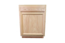 Base Cabinet in Unfinished Oak