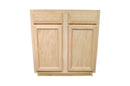 Sink Base Cabinet in Unfinished Oak