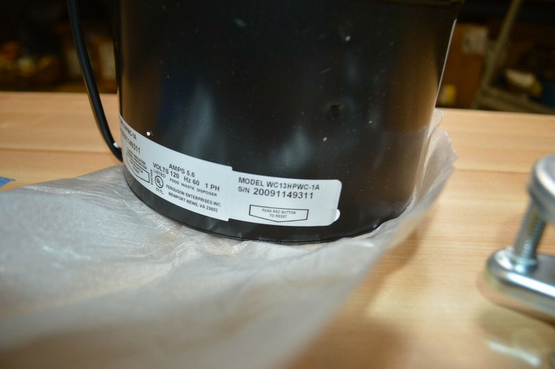 Westcraft garbage disposal, apartment garbage disposal, Model