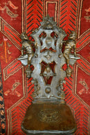 Mid 19th Century Hand Carved Walnut Chairs with cherubs, Pair