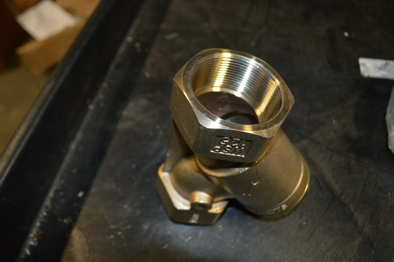 Watts 2 Inch strainer, threaded, WOG 400, WSP125.