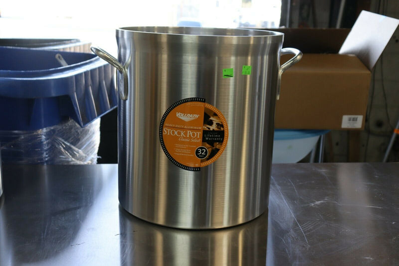 Vollrath Heavy Duty Aluminum Stock Pot Classic Select 32qt, Model 10749