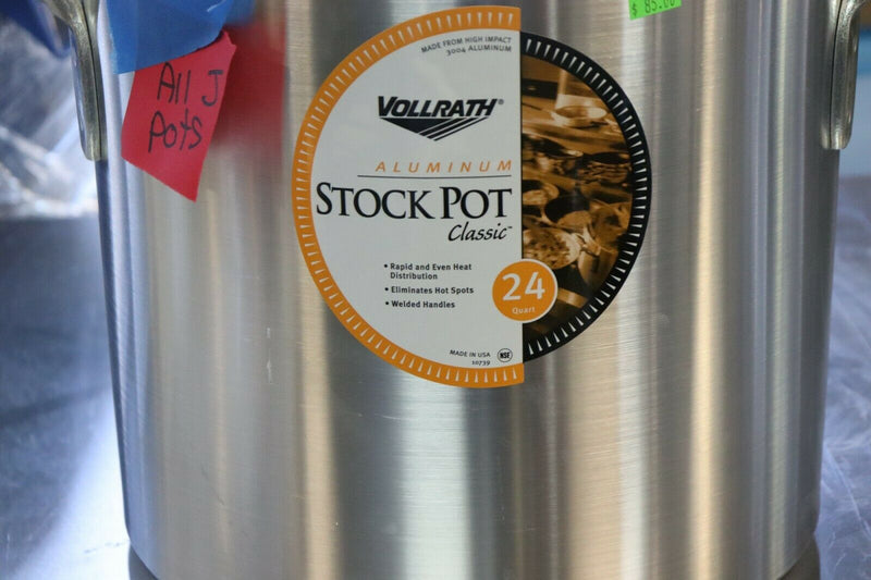 Vollrath Aluminum Stock Pot Classic 24qt