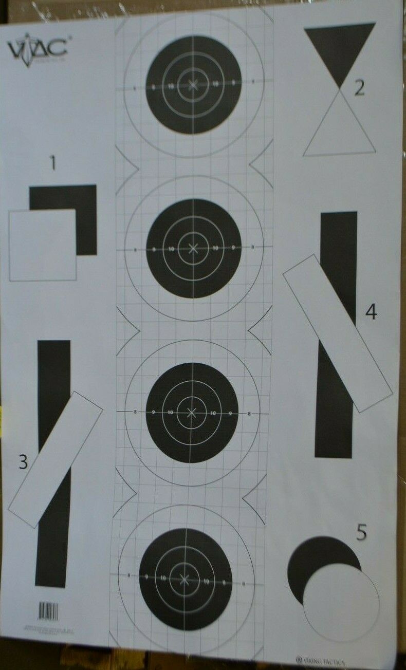 Viking Tactics Two Sided Target  pack of 100