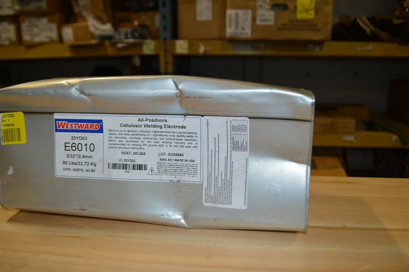 Westward  welding electrode, 3/32"/2.4mm,model 20YD03