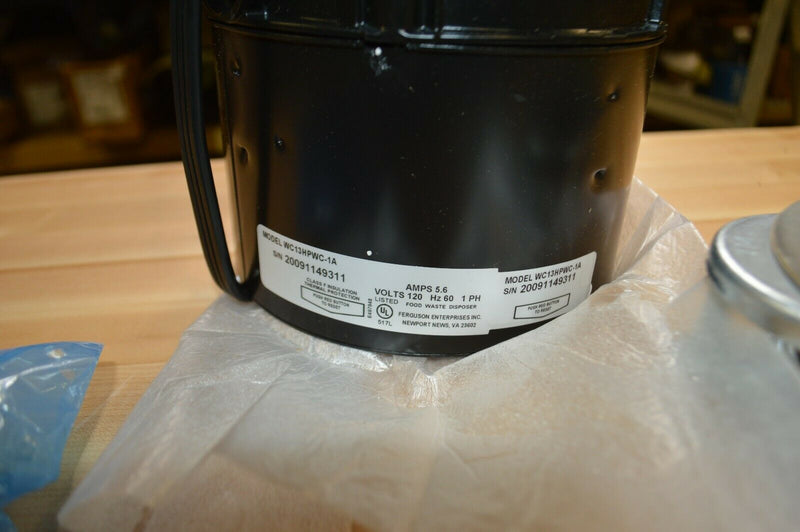 Westcraft garbage disposal, apartment garbage disposal, Model