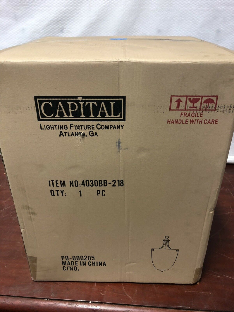Capital Signature 3 Light Chandelier Burnished Bronze