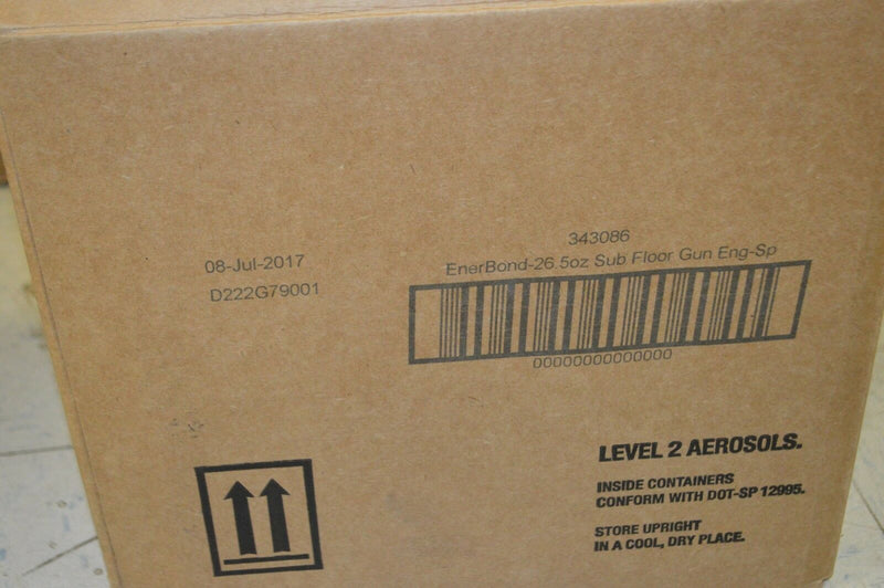 2- Dow Enerbond SF 26.5 OZ Subfloor Professional Foam Adhesive Can QTY- 2