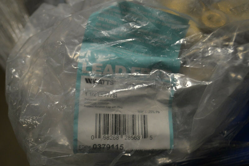 Watts lead free threaded connector 400WOG
