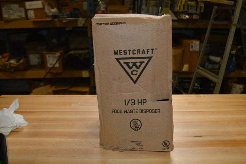 Westcraft garbage disposal, apartment garbage disposal, Model