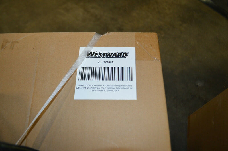 Westward Broadcast spreader, 30 lb pneumatic wheel type  10F635A
