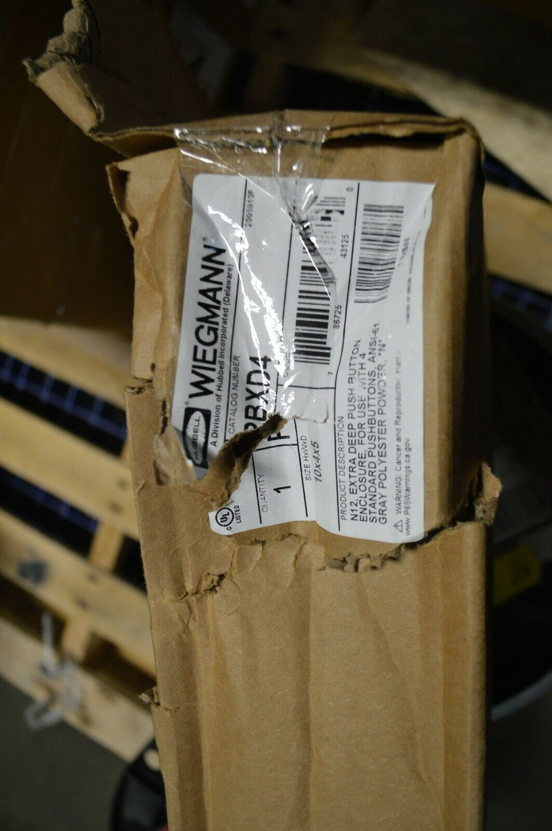 Wiegmann Pushbutton Enclosure, Model PBXd4