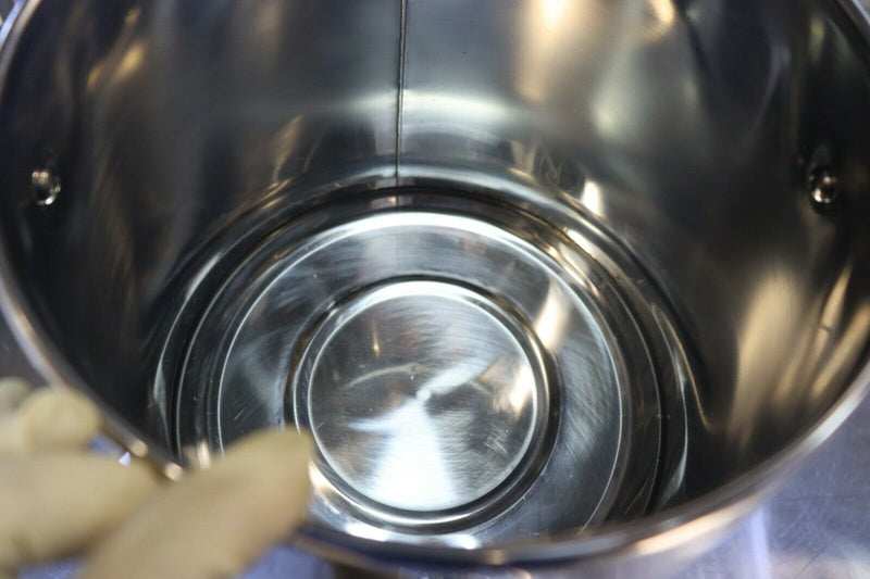 Walco Stainless Steel Urn 12 Liter, 3.2 gal Urn w/Base and Fuel Holder, WI12LU