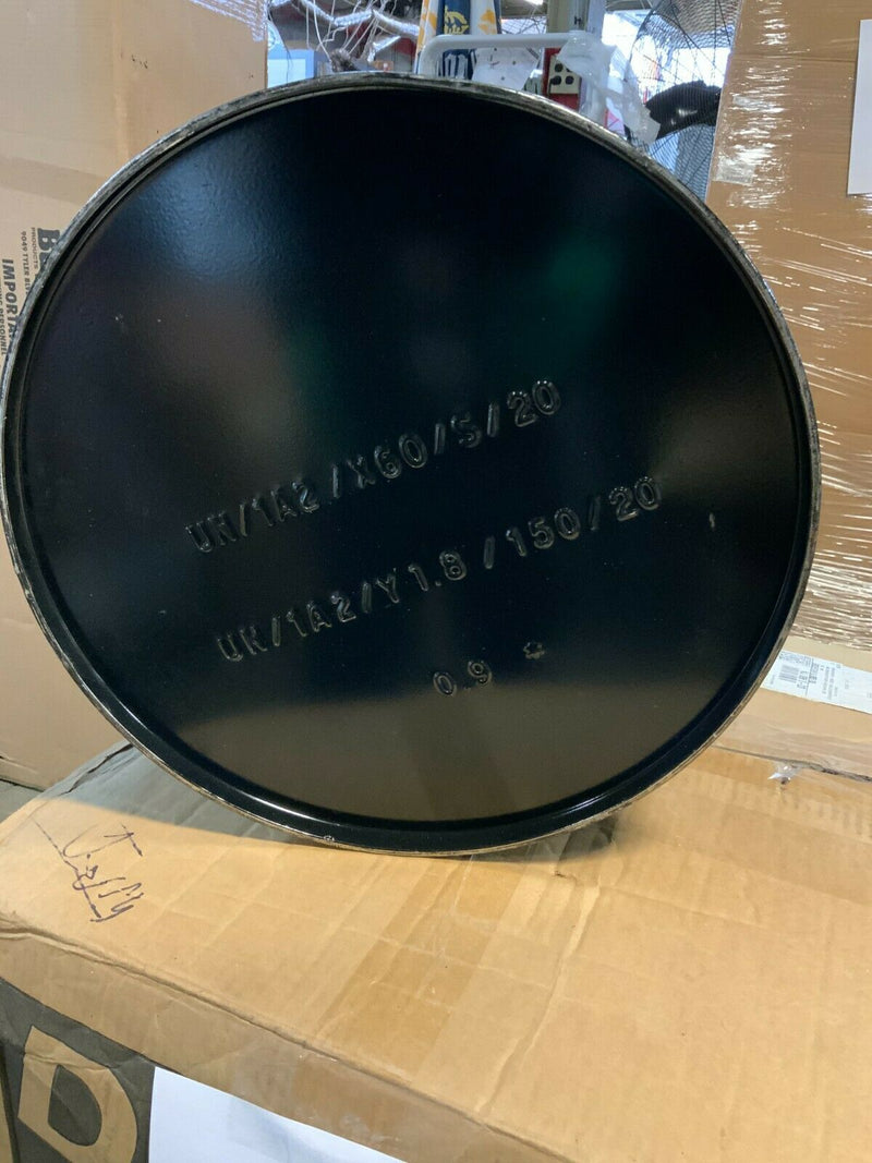 5 gal Black Steel Open Head Transport drum Model CQ0501
