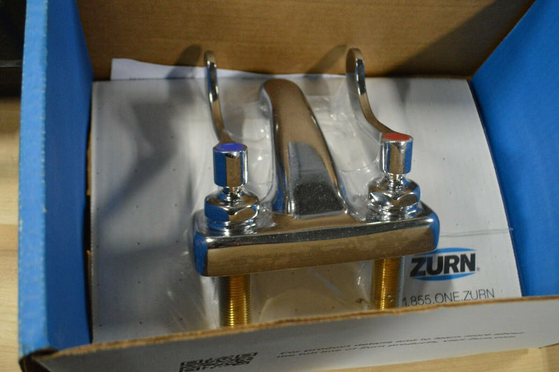 Zurn Chrome Low Arc Bathroom Sink Faucet, Model Z81104-XL-3m