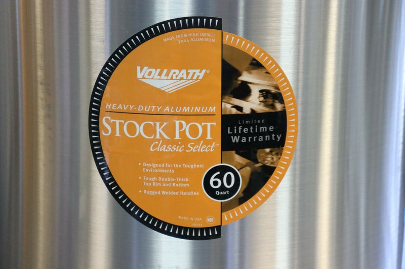 Vollrath 60 Qt Heavy Duty Stock Pot, Model 10751