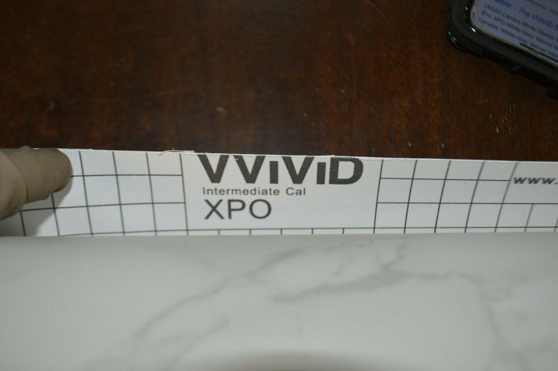 vivid pro intermediate cal xpo White Gray Veined Marble Vinyl- whole roll
