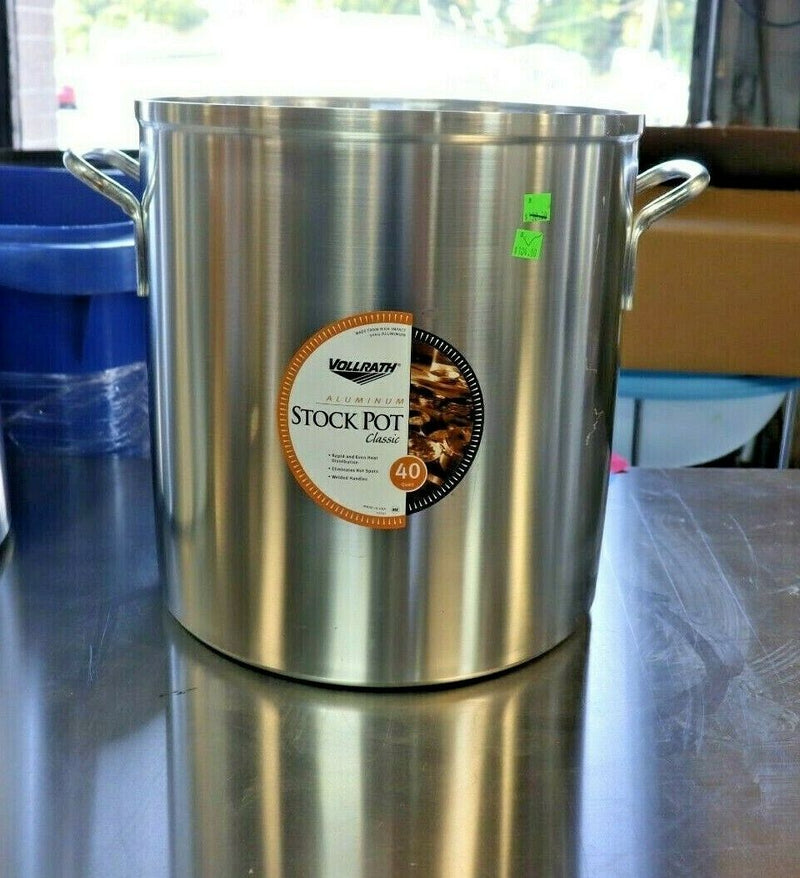 Vollrath Stock Pot 40 qt  Aluminum pot, Model 10741