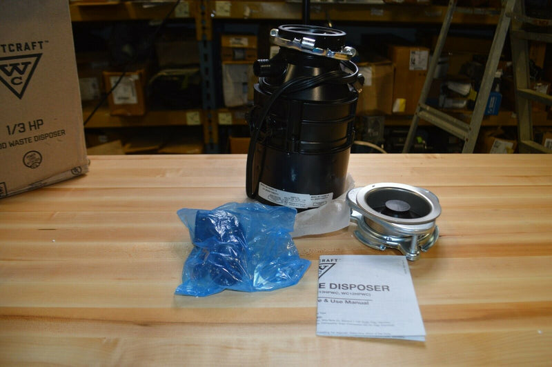 Westcraft garbage disposal, apartment garbage disposal, Model