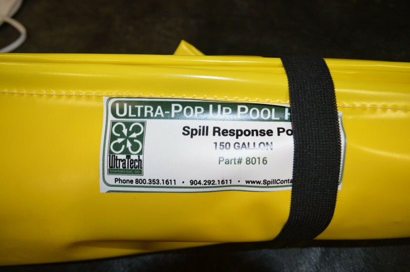 Ultra Tech, Ultra Pop Up Pool, spill response pool 150 gallon