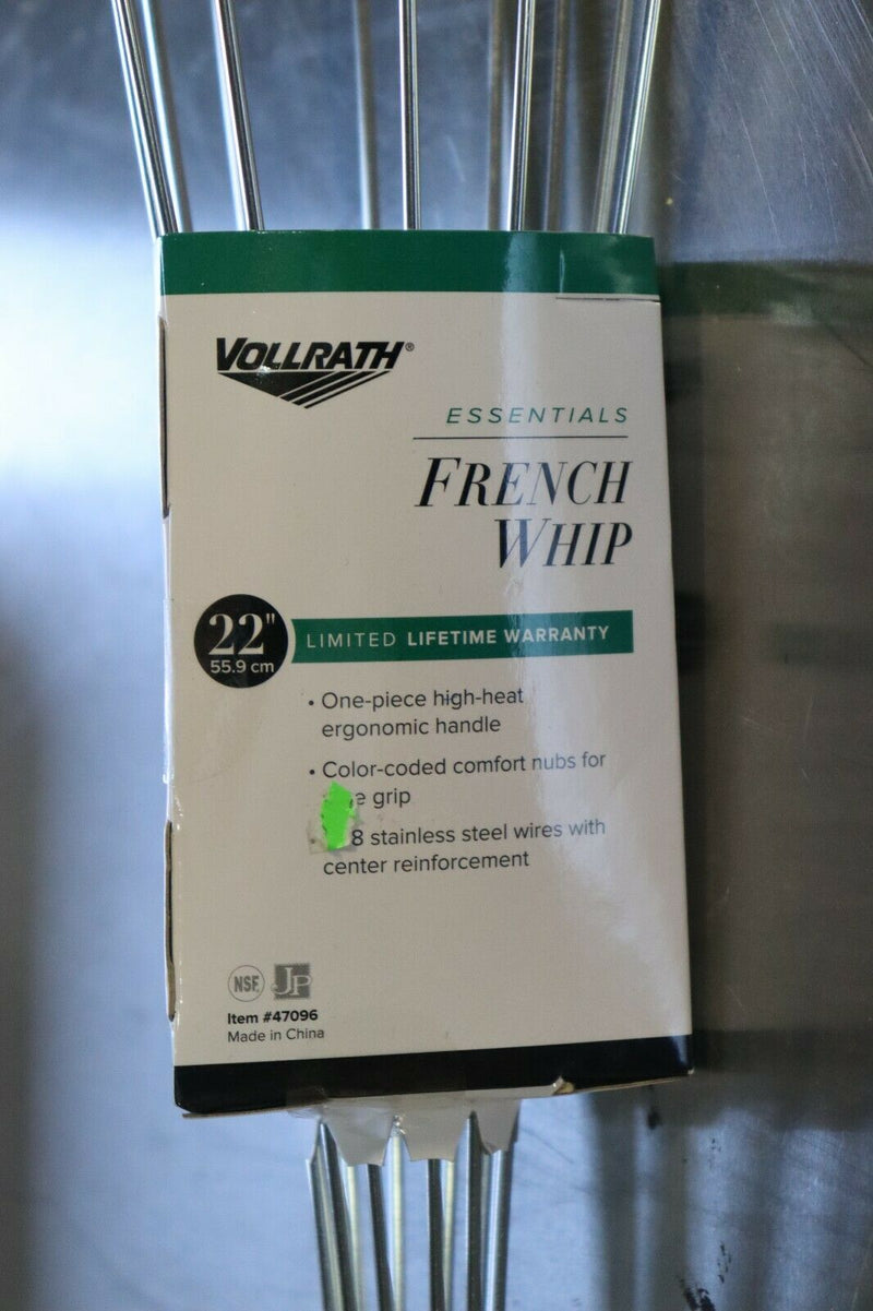 Vollrath 22" French Whip, Stainless Steel Whisk, Model 47096