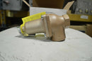 WATTS iron safety relief valve, FNPT Inlet  3/4", FNPT Outlet 1"
