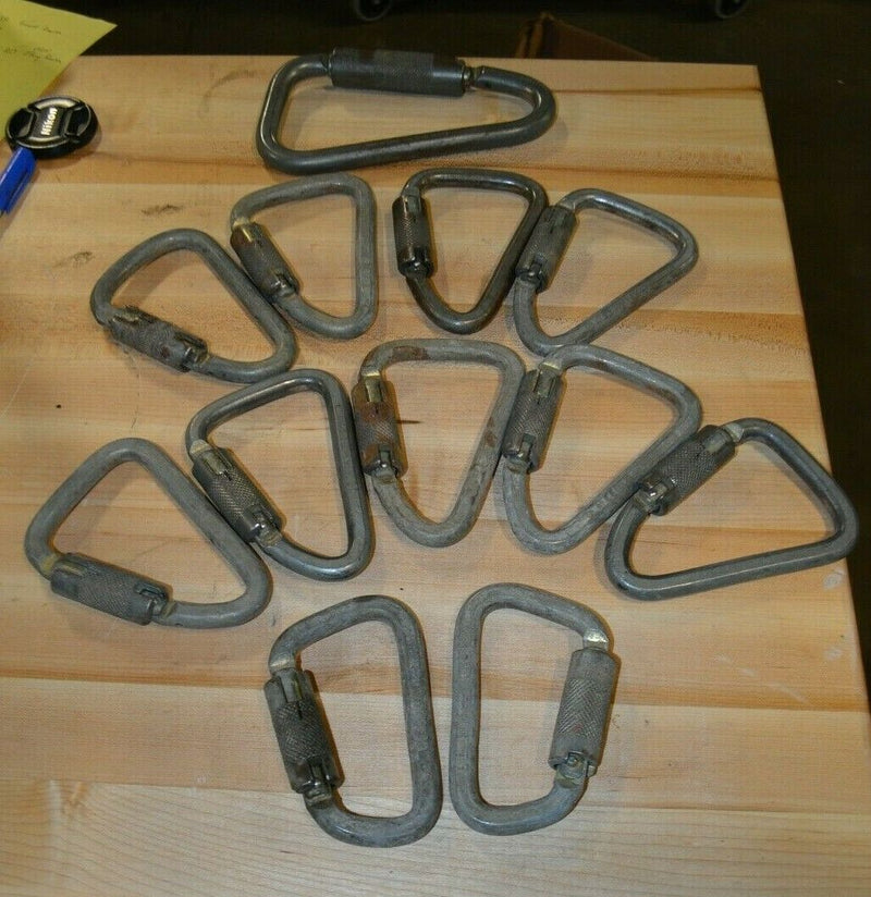 Yoke Niagara steel carabiner, Model n-252G, N256g, N258g