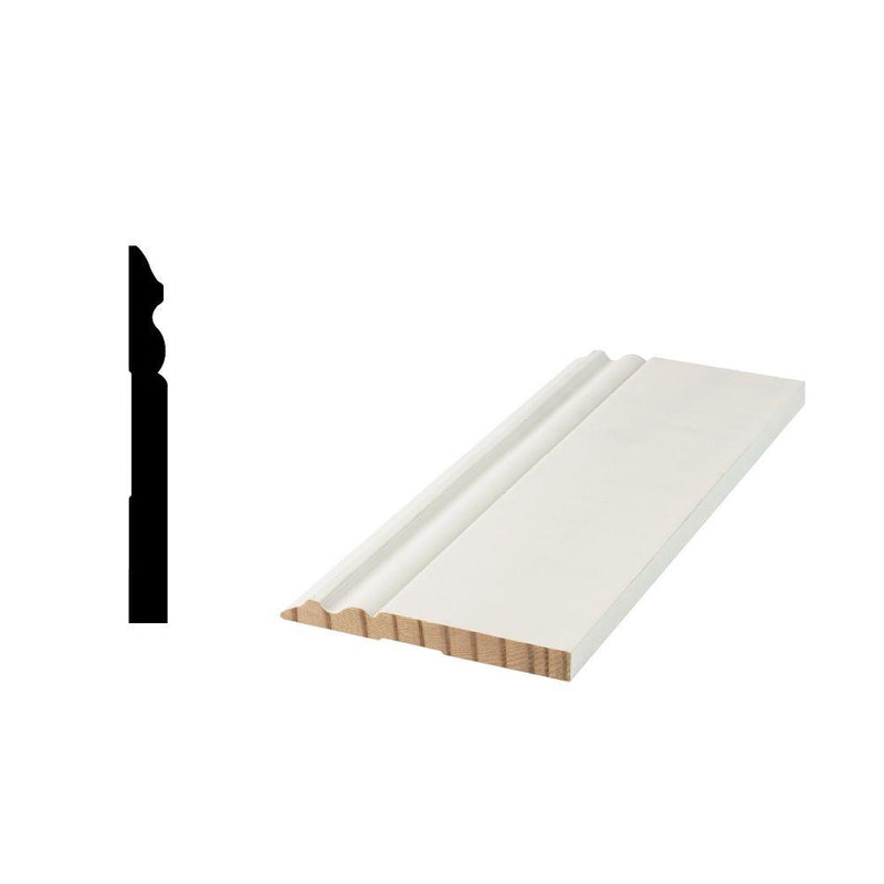 Wood LVL 5180 Colonial Style Base Board - 16 feet long