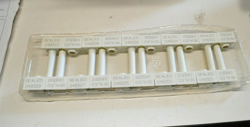 Tydenbrooks Bolt Seals, Steel, White 1-1/4" 150 pk