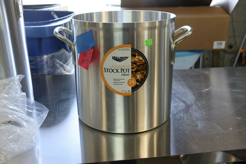 Vollrath Aluminum Stock Pot Classic 24qt