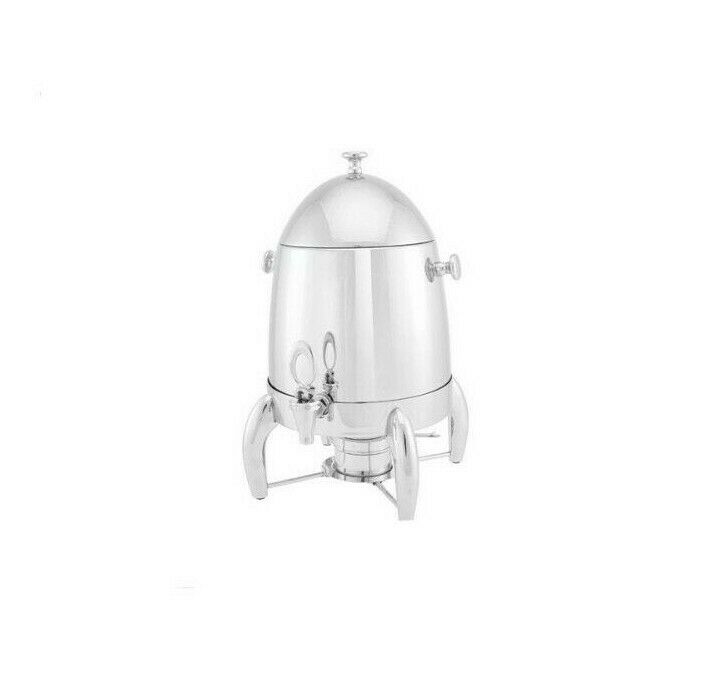 Walco Stainless Steel Urn 12 Liter, 3.2 gal Urn w/Base and Fuel Holder