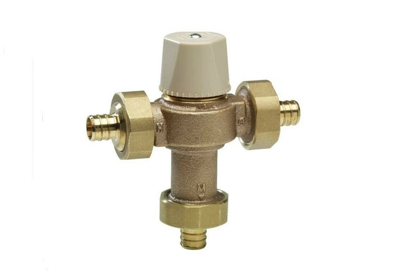 Watts 0559175 LFMMVM1-PEX-Z4 1/2 1/2 Inch Lead Free Thermostatic Mixin