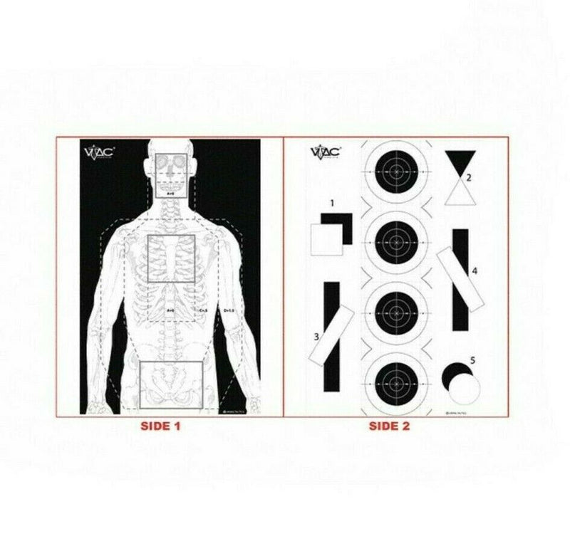 Viking Tactics Two Sided Target  pack of 100